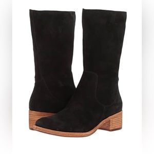 Kork-ease Media Mid Calf Suede Boots